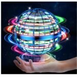 colorful LED spinning light ball
